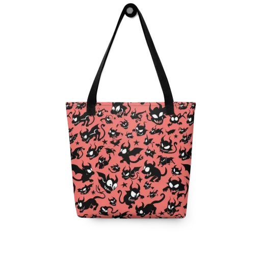 Coral Imp Parade on a Tote Bag