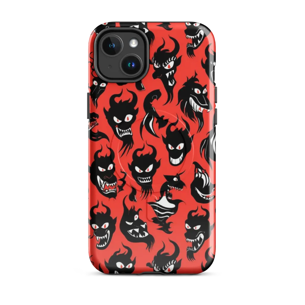 Inferno Parade on MagSafe Tough Case for iPhone® — Front