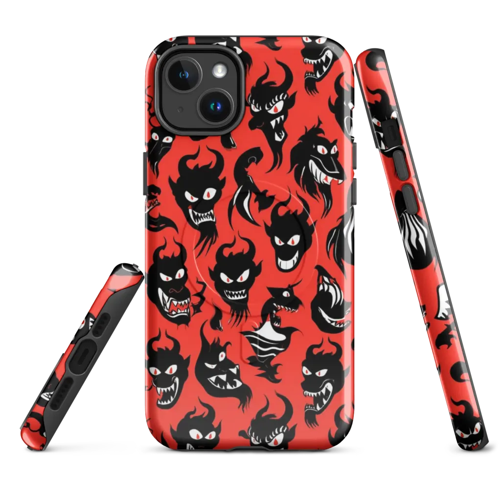 Inferno Parade on MagSafe Tough Case for iPhone® — Front