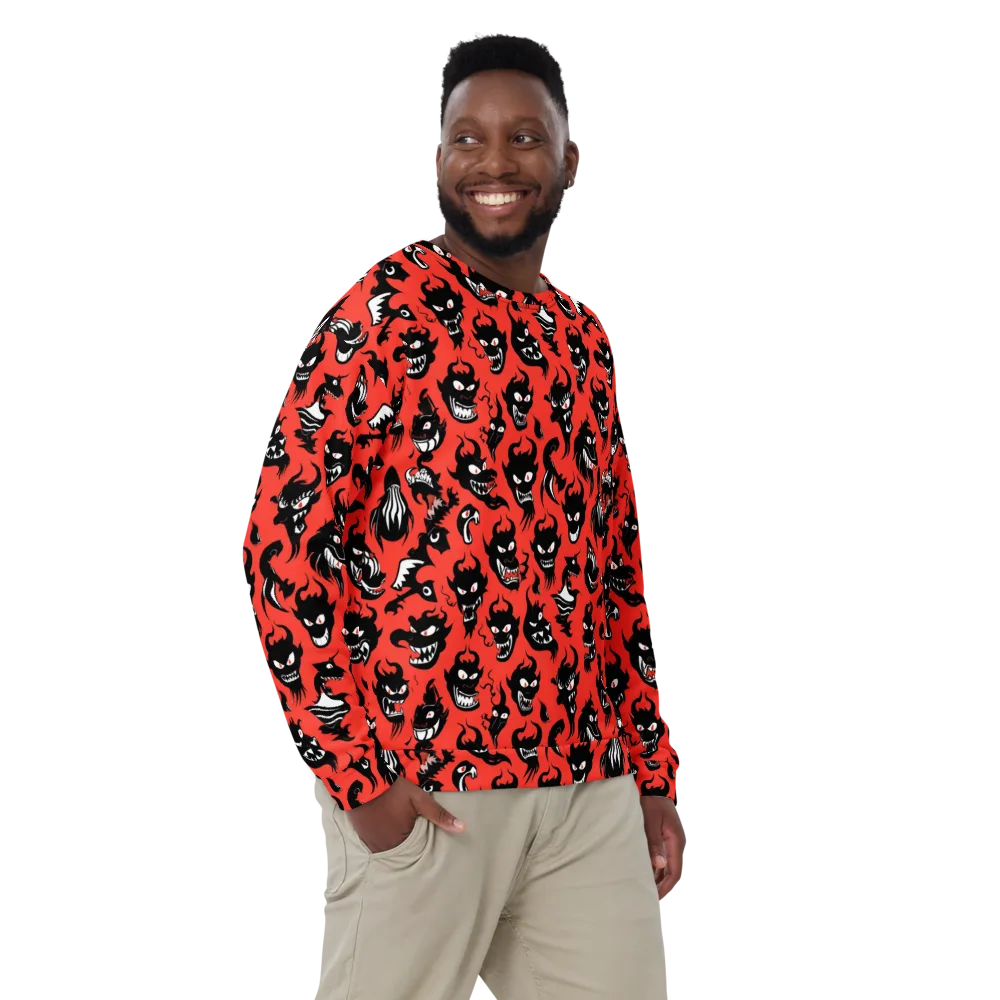 Inferno Parade on Sweatshirt — Front