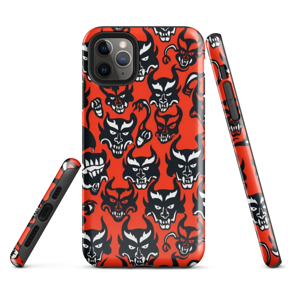 Devil’s Parade on Tough Case for iPhone® — Front