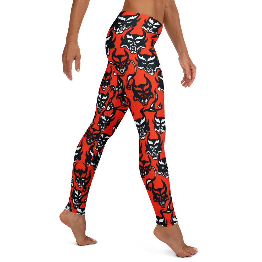 Devil’s Parade on Leggings — Right