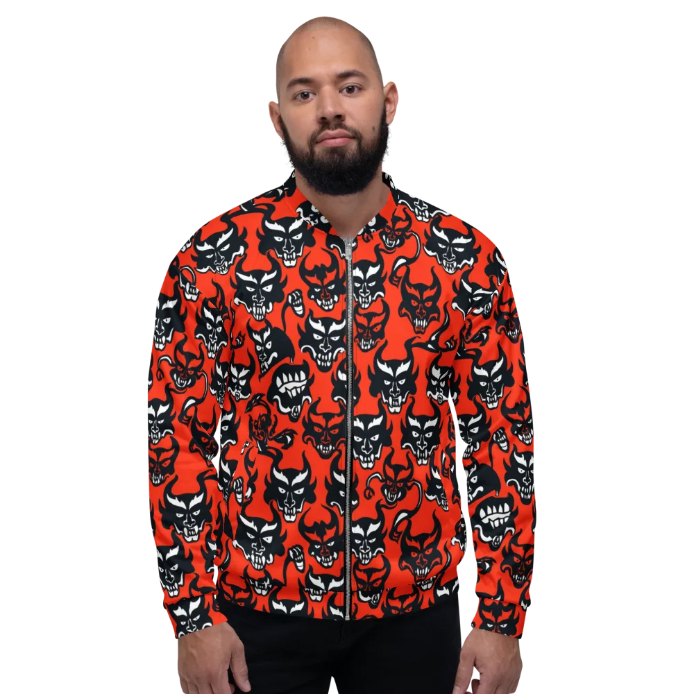 Devil’s Parade on Bomber Jacket — Front