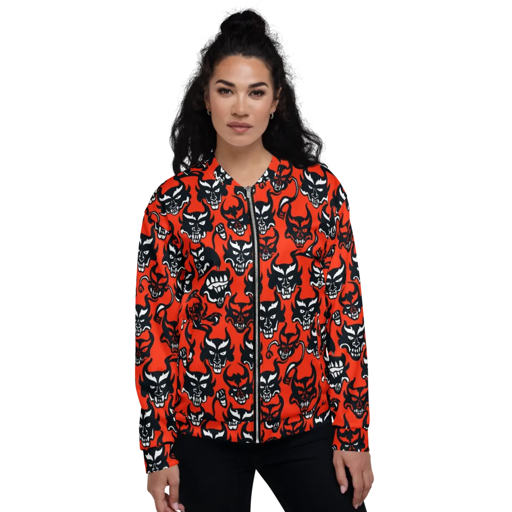 Devil’s Parade on Bomber Jacket — Front