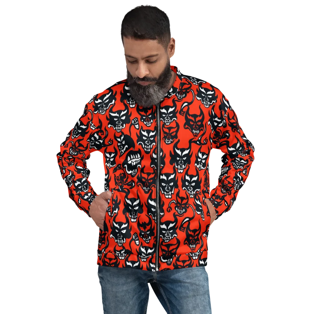 Devil’s Parade on Bomber Jacket — Front