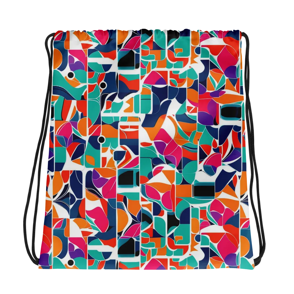 Color Arcade on Drawstring Bag — Photo