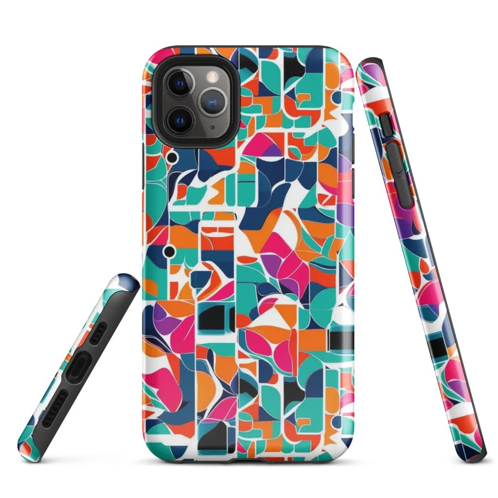 Color Arcade on Tough Case for iPhone® — Front