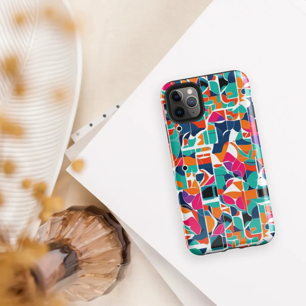 Color Arcade on Tough Case for iPhone® — Front