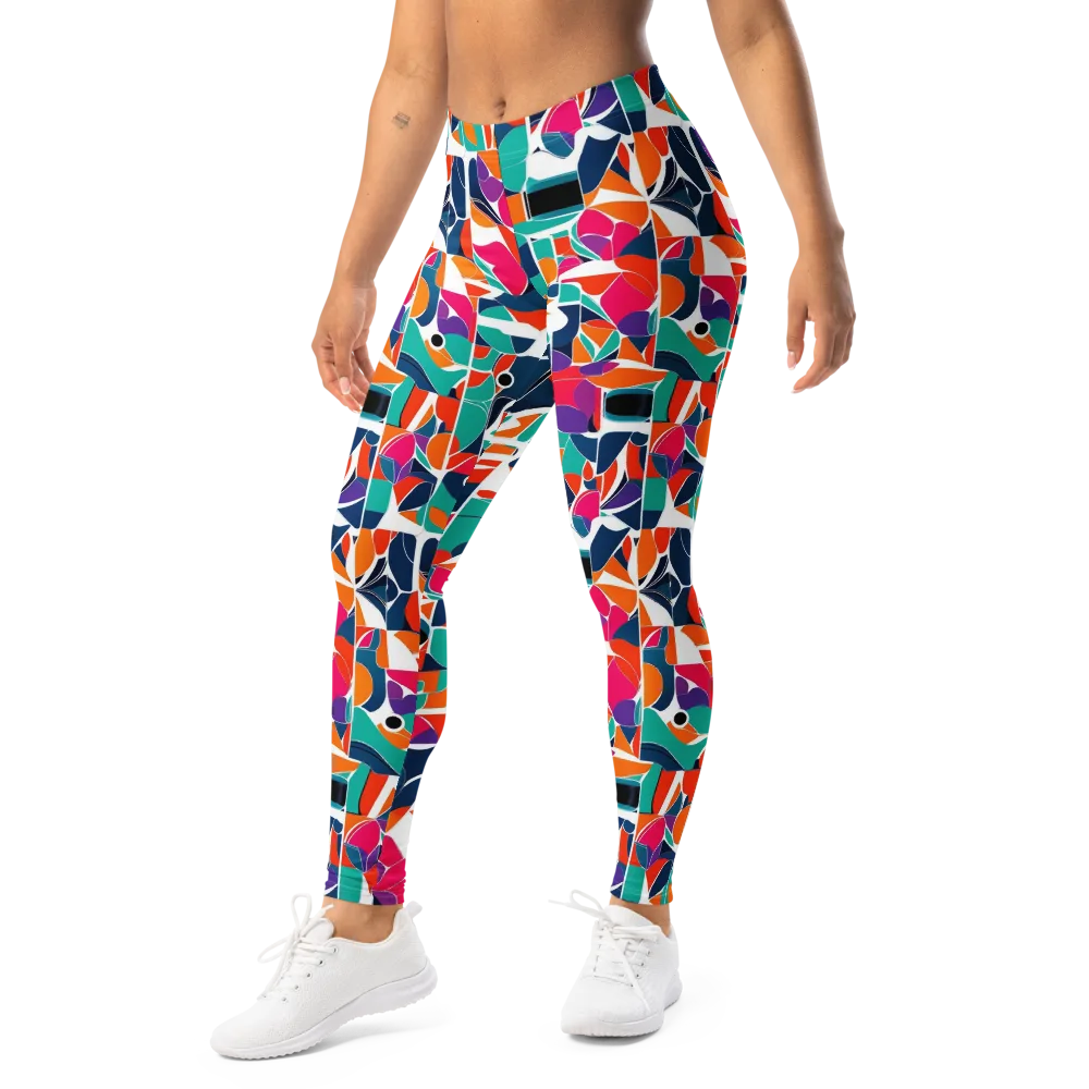 Color Arcade on Leggings — Left Front