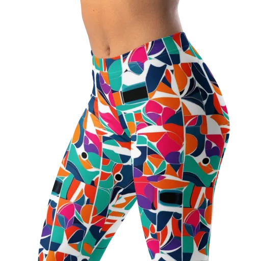 Color Arcade on a Leggings