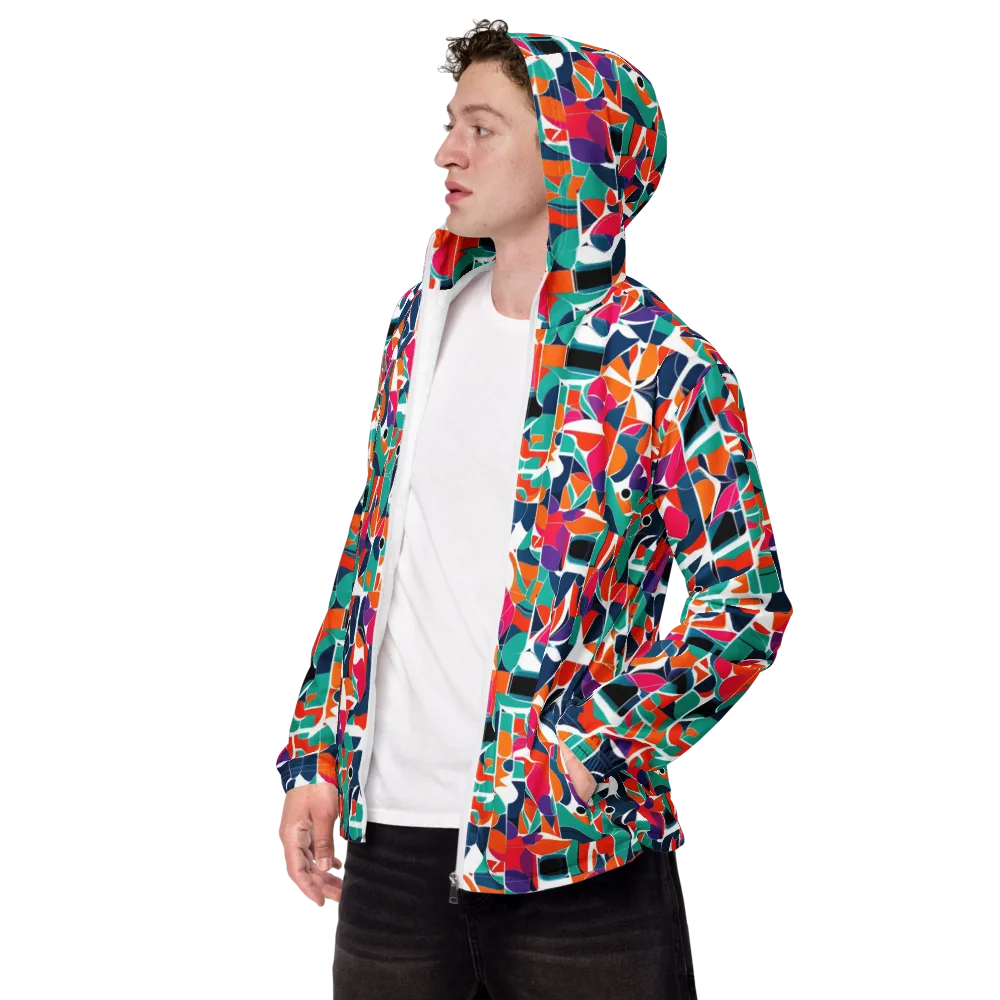 Color Arcade on Men's Windbreaker — Left Front