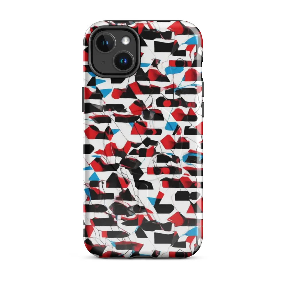 Redline Collage on MagSafe Tough Case for iPhone® — Front