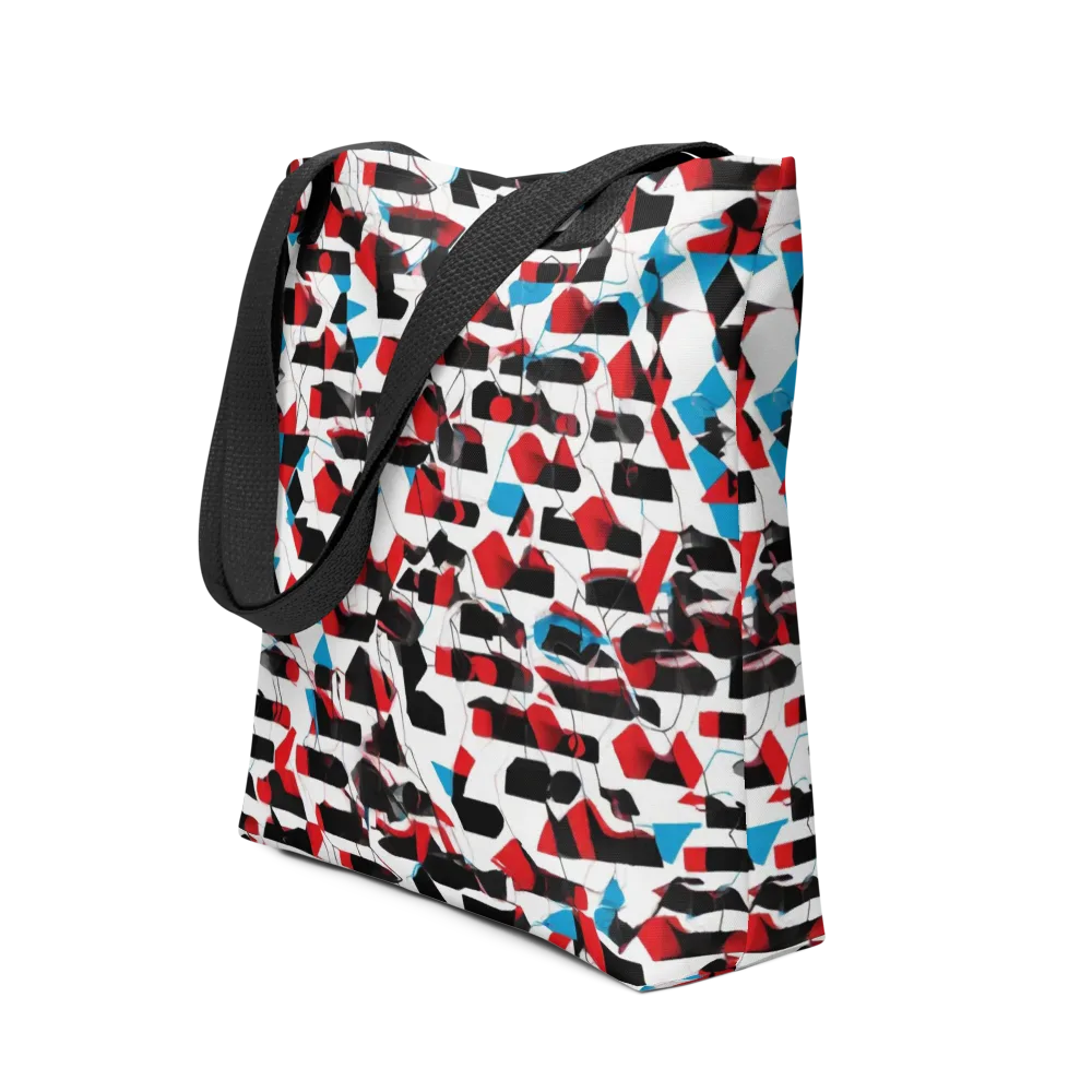 Redline Collage on Tote Bag — Front