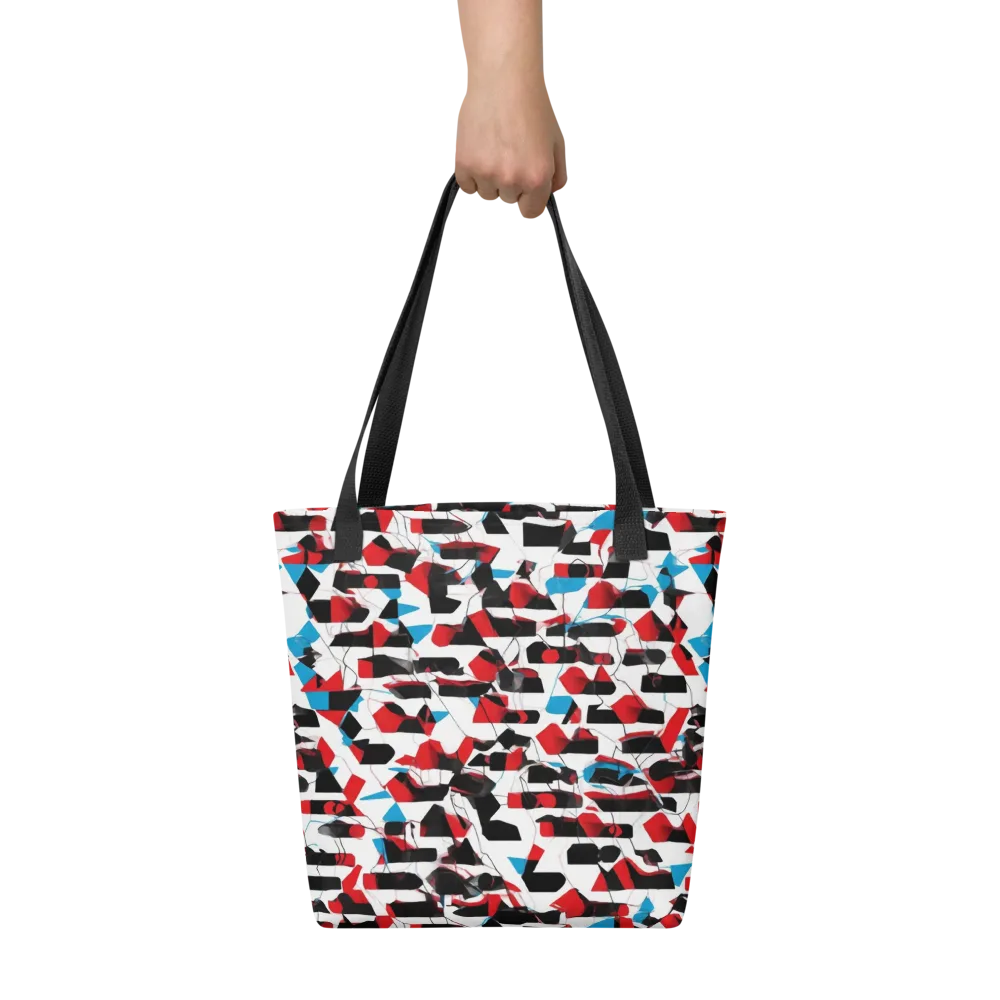 Redline Collage on Tote Bag — Front