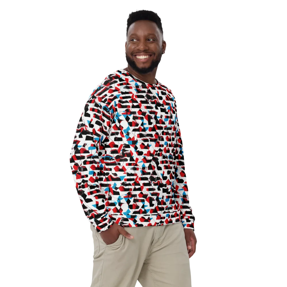 Redline Collage on Sweatshirt — Front