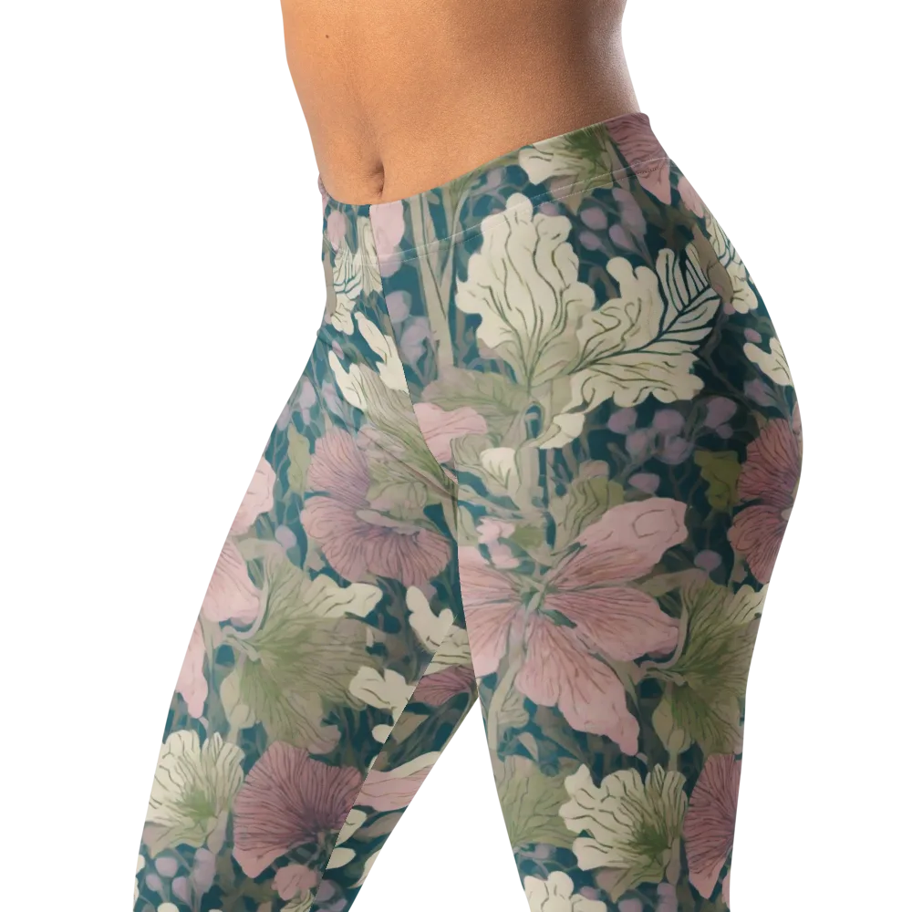 Petal Reverie on Leggings — Left Front