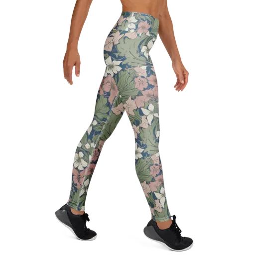 Meadow Sonata on a Yoga Leggings