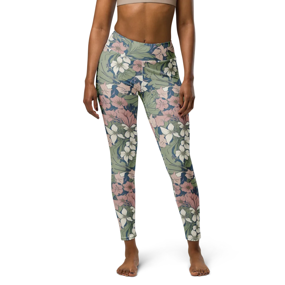 Meadow Sonata on Yoga Leggings — Front