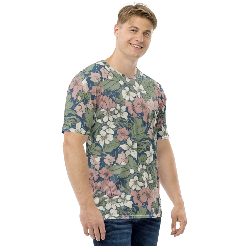 Meadow Sonata on Men's Crew Neck T-Shirt — Right