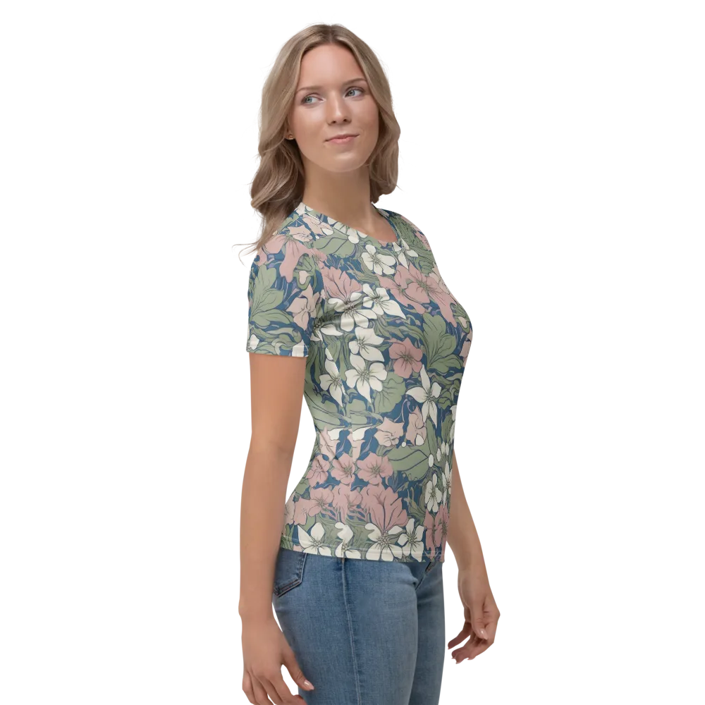 Meadow Sonata on Women's Crew Neck T-Shirt — Right