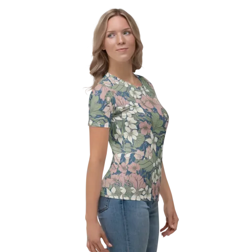 Meadow Sonata on a Women's Crew Neck T-Shirt