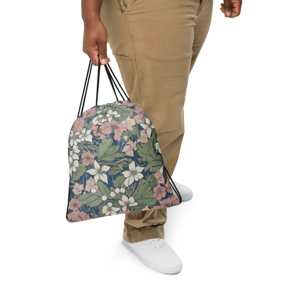 Meadow Sonata on Drawstring Bag — Front