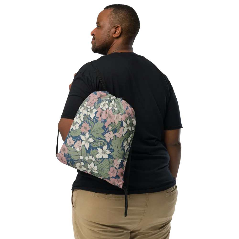 Meadow Sonata on Drawstring Bag — Front