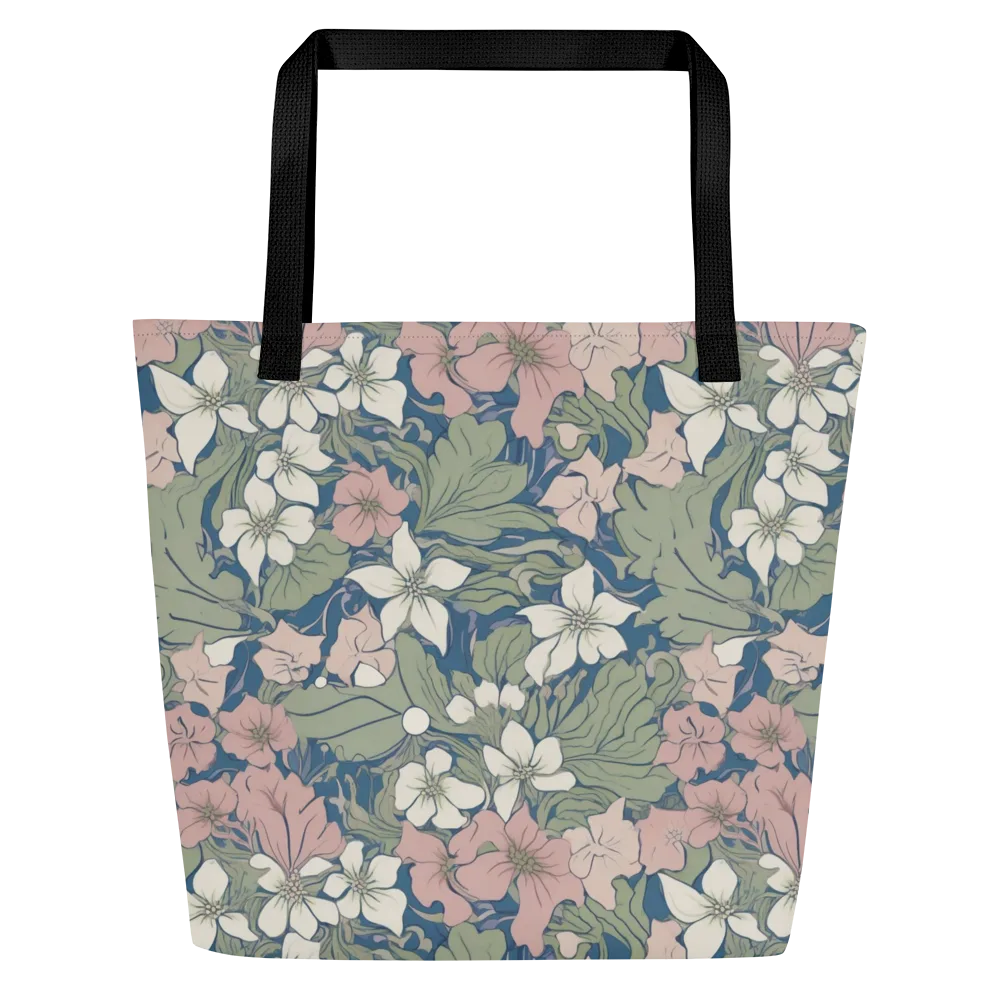Meadow Sonata on Large Tote Bag W/ Pocket — Front