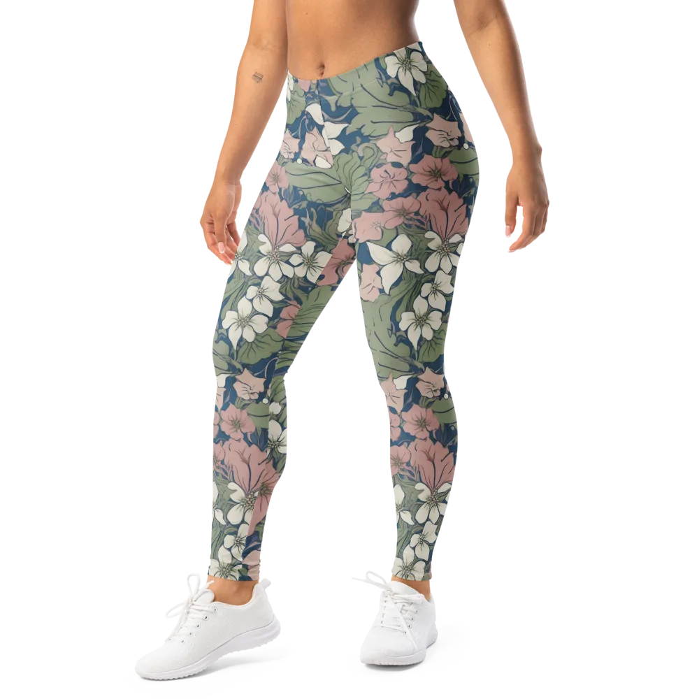 Meadow Sonata on Leggings — Left Front