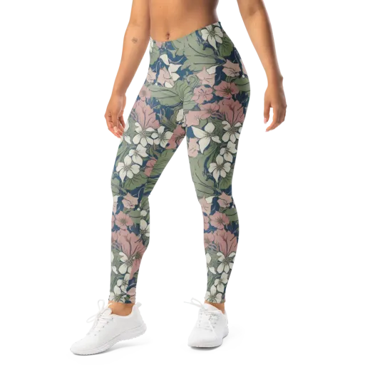 Meadow Sonata on a Leggings