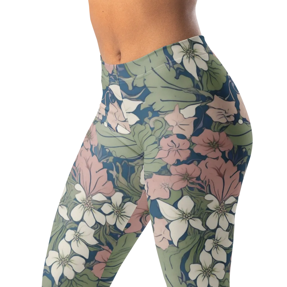 Meadow Sonata on Leggings — Left Front
