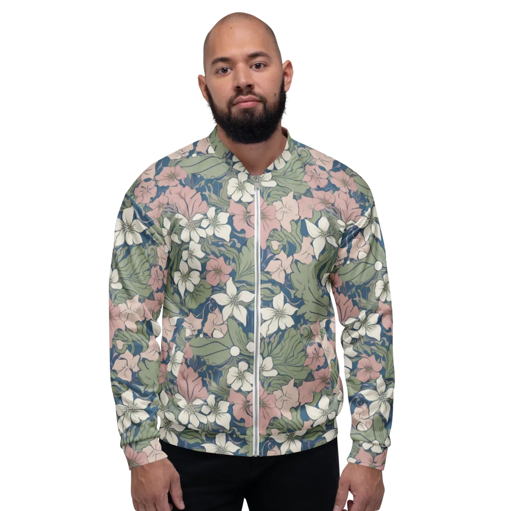 Meadow Sonata on Bomber Jacket — Front