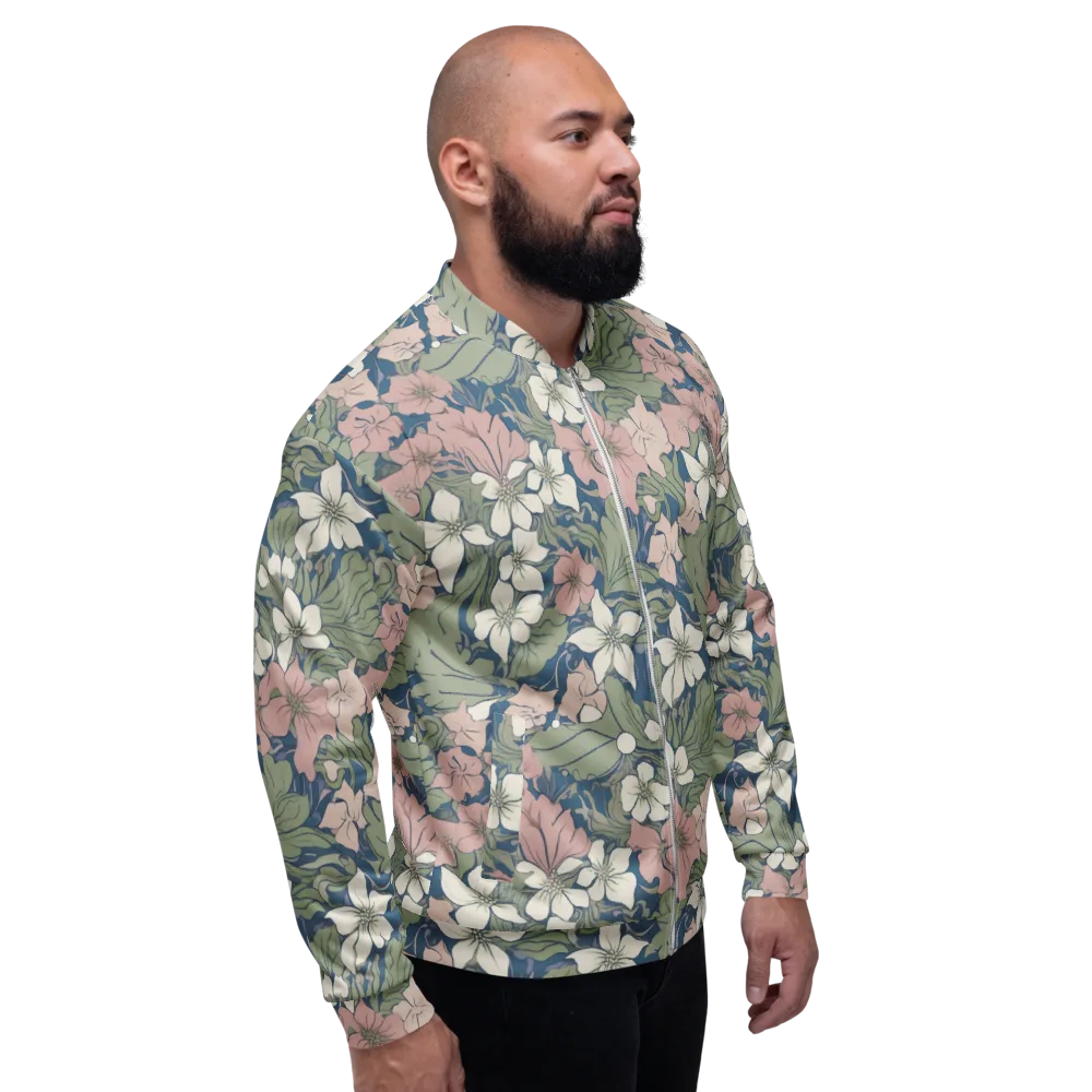 Meadow Sonata on Bomber Jacket — Right