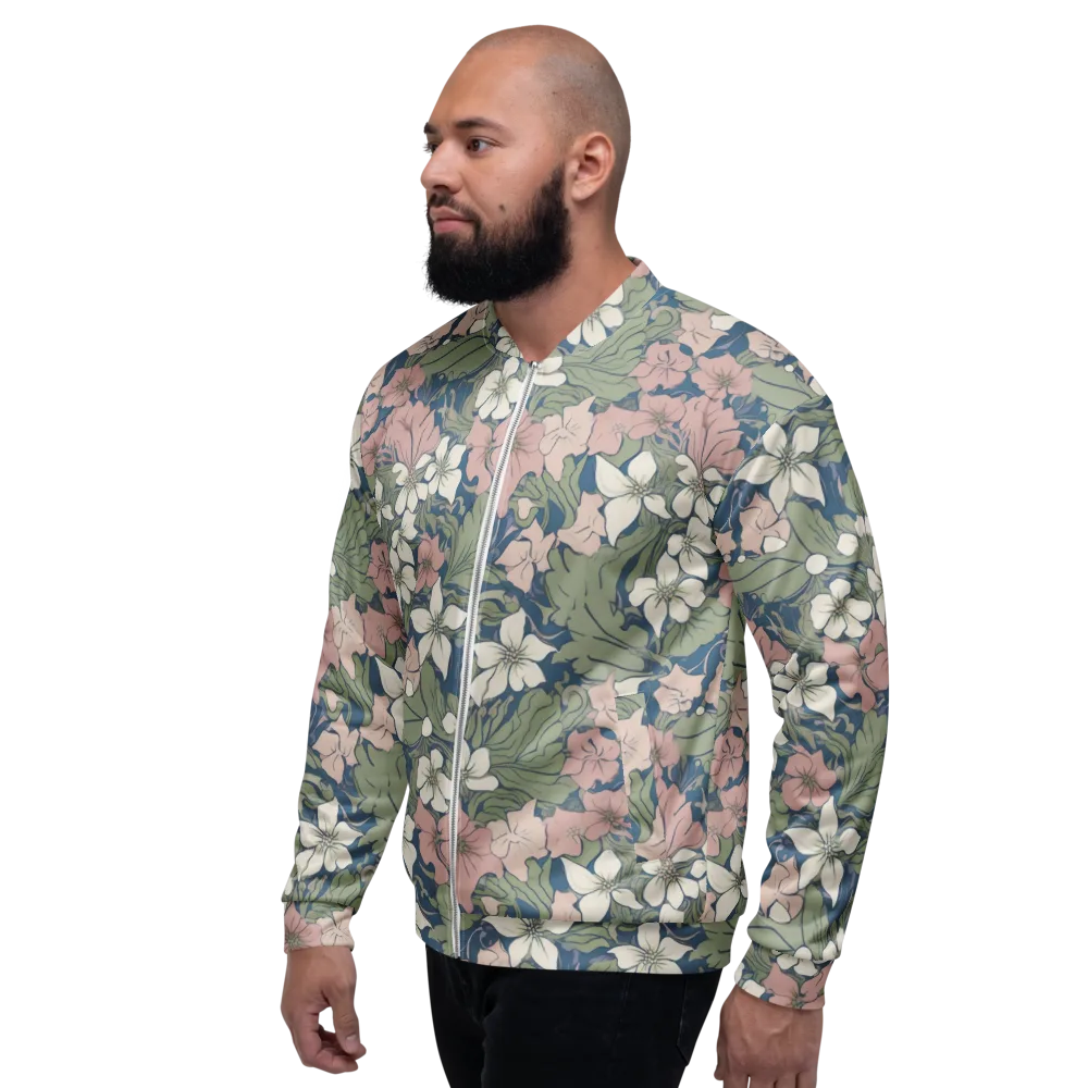Meadow Sonata on Bomber Jacket — Left