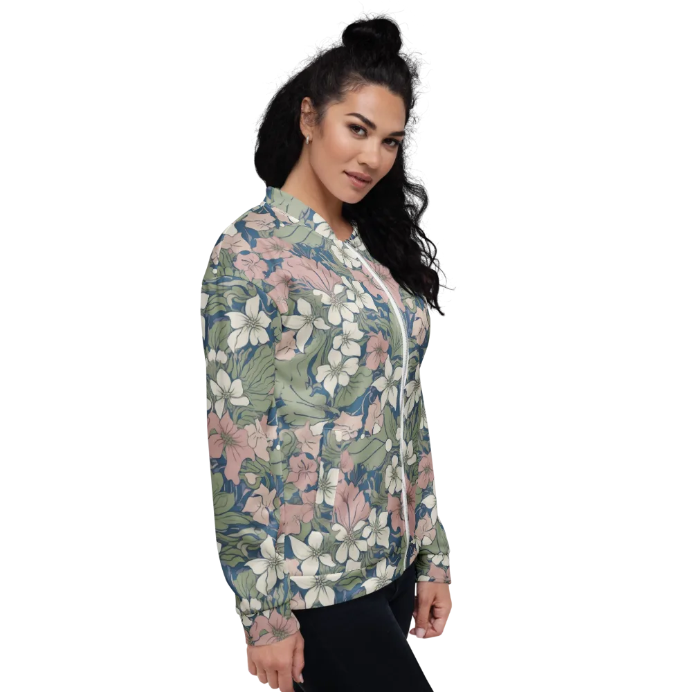 Meadow Sonata on Bomber Jacket — Right