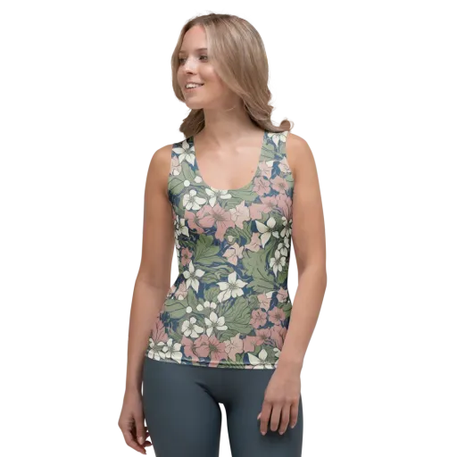 Meadow Sonata on a Women's Tank Top