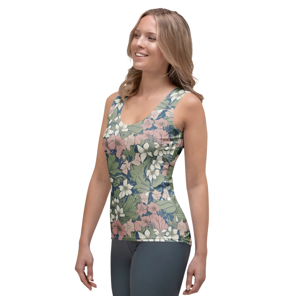 Meadow Sonata on Women's Tank Top — Left Front
