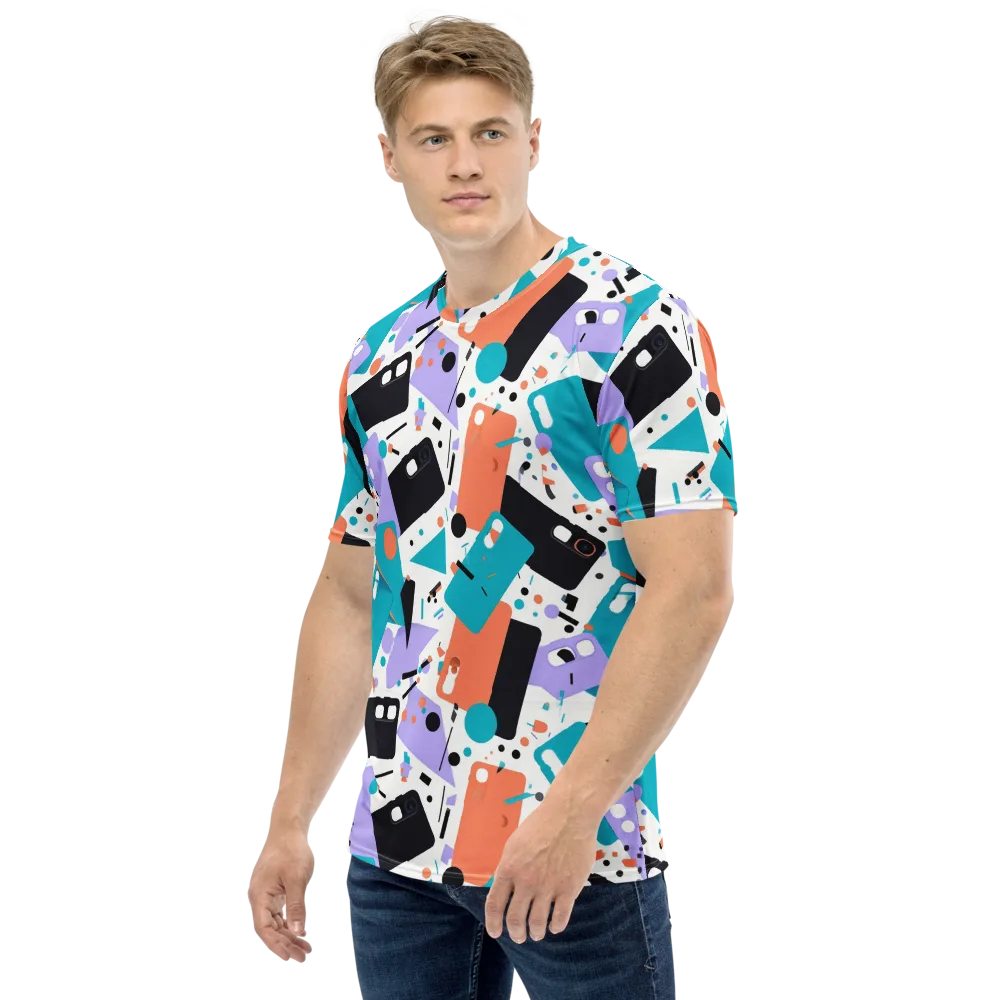 Case Study on Men's Crew Neck T-Shirt — Left