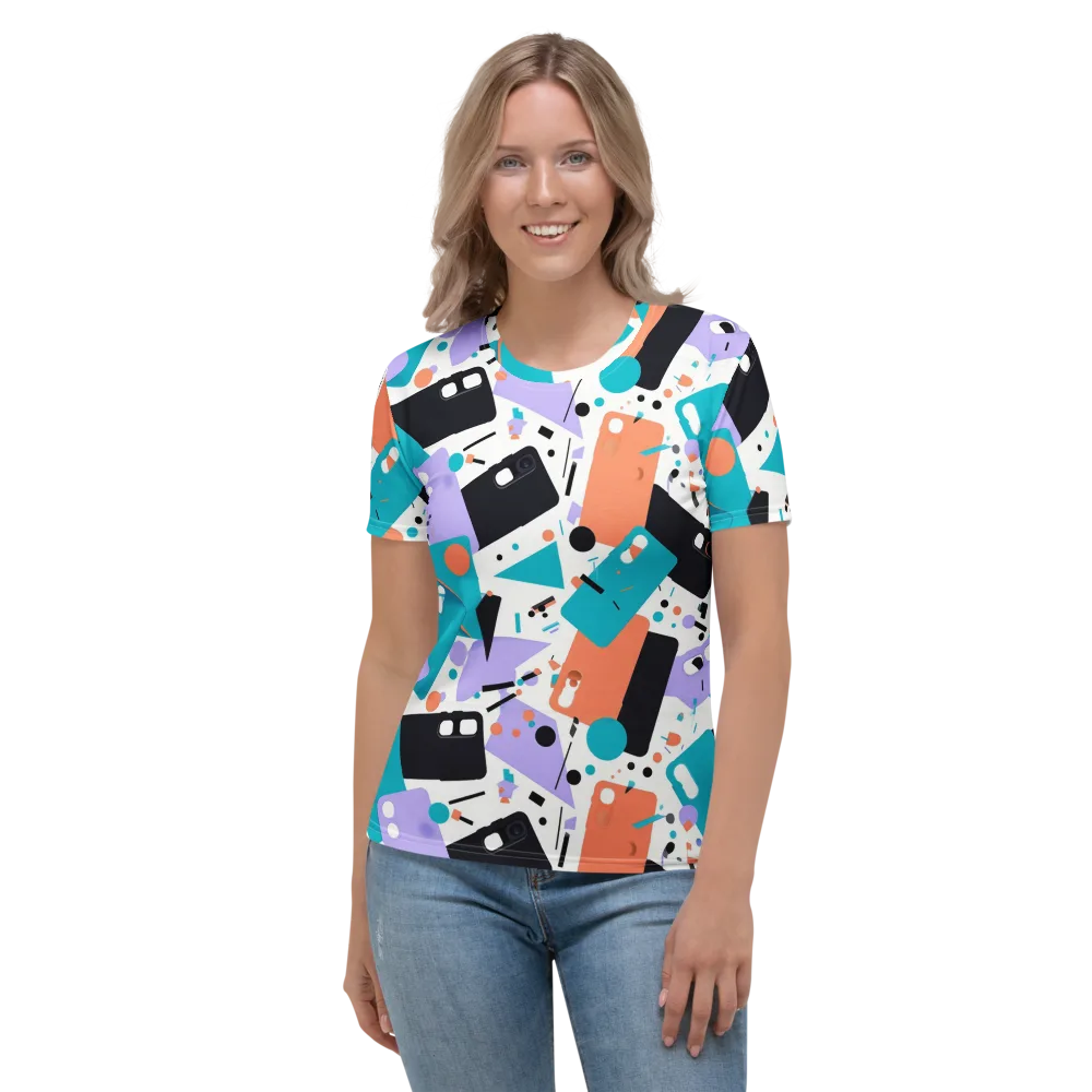 Case Study on Women's Crew Neck T-Shirt — Front