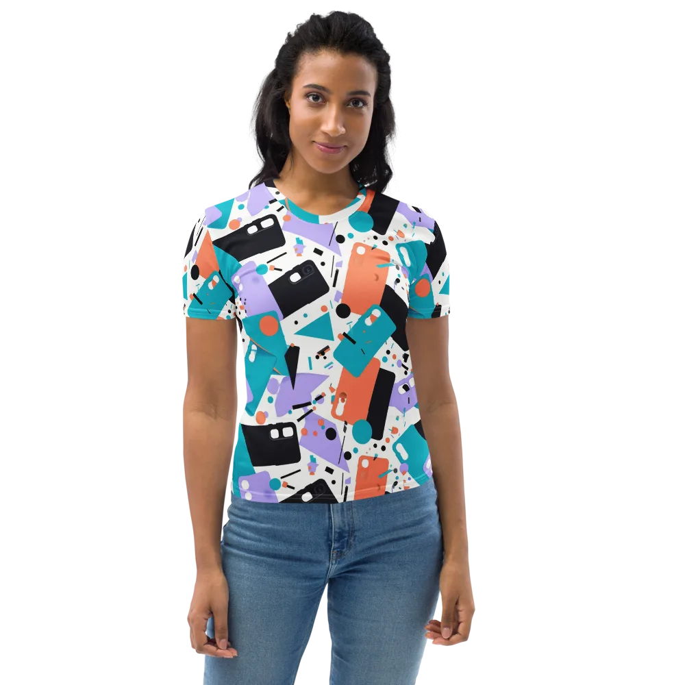 Case Study on Women's Crew Neck T-Shirt — Front