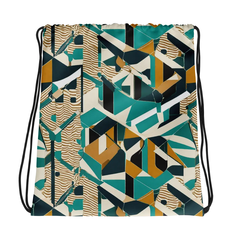 Desert Circuit on Drawstring Bag — Photo