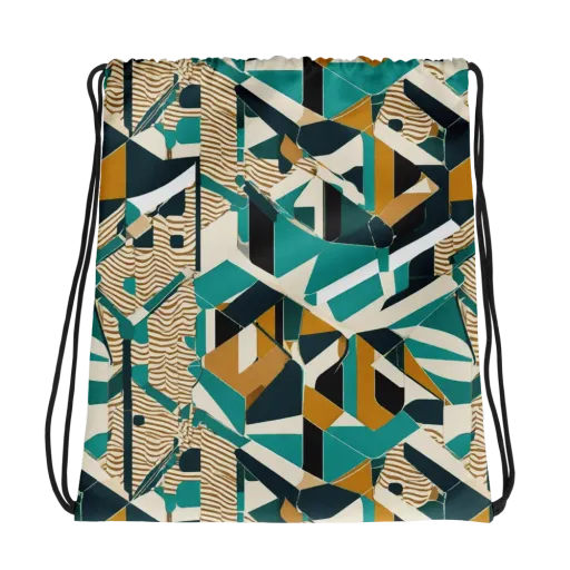 Desert Circuit on a Drawstring Bag