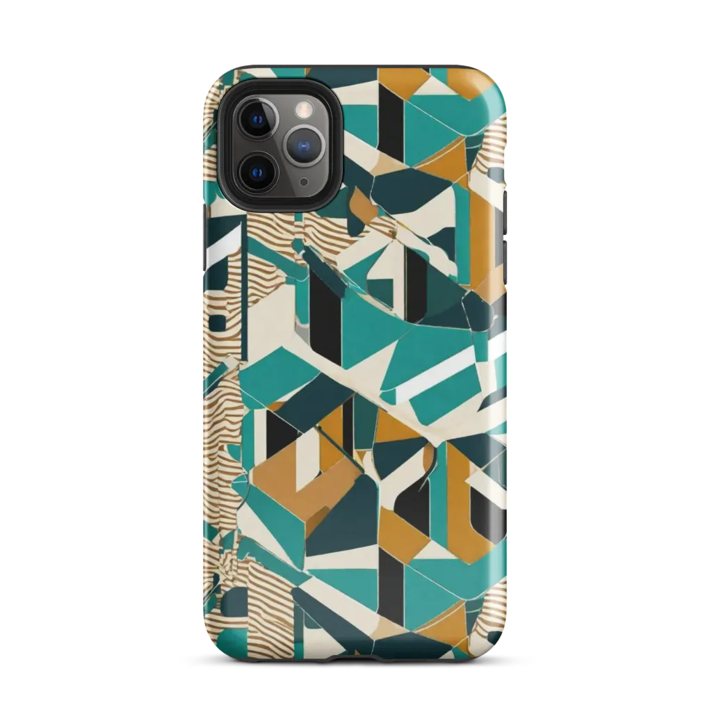 Desert Circuit on Tough Case for iPhone® — Front