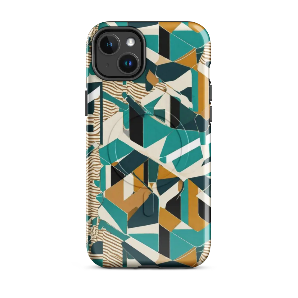 Desert Circuit on MagSafe Tough Case for iPhone® — Front