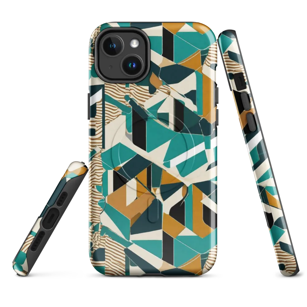 Desert Circuit on MagSafe Tough Case for iPhone® — Front