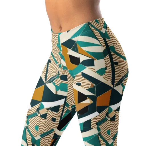 Desert Circuit on a Leggings