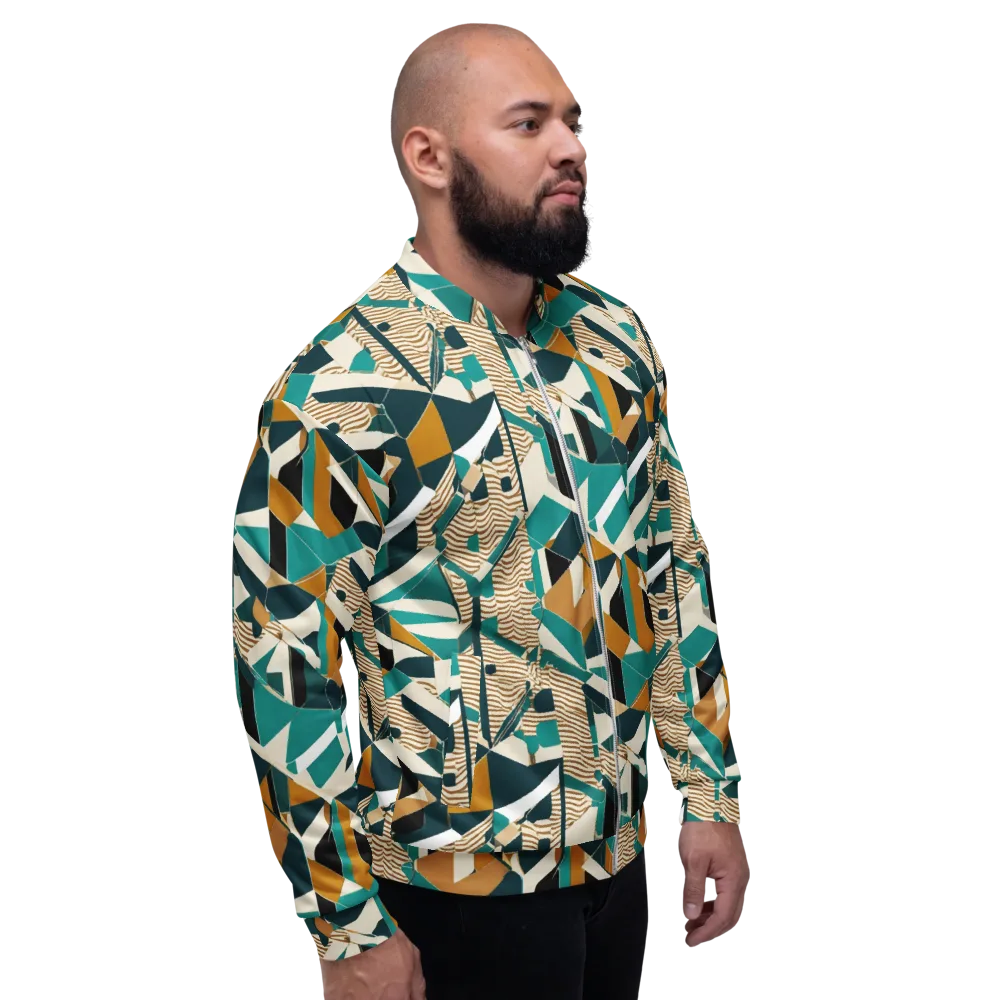 Desert Circuit on Bomber Jacket — Right