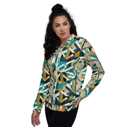 Desert Circuit on a Bomber Jacket
