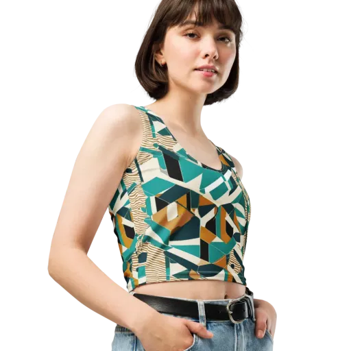 Desert Circuit on a Crop Top