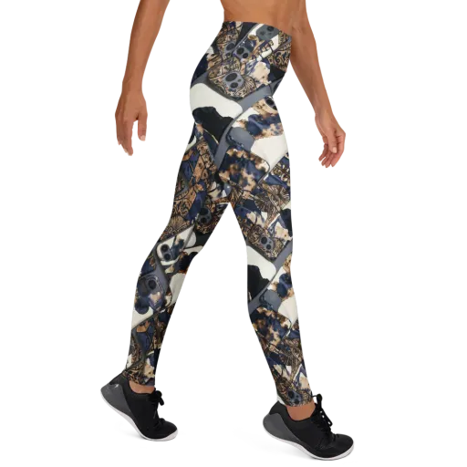 Midnight Device on a Yoga Leggings